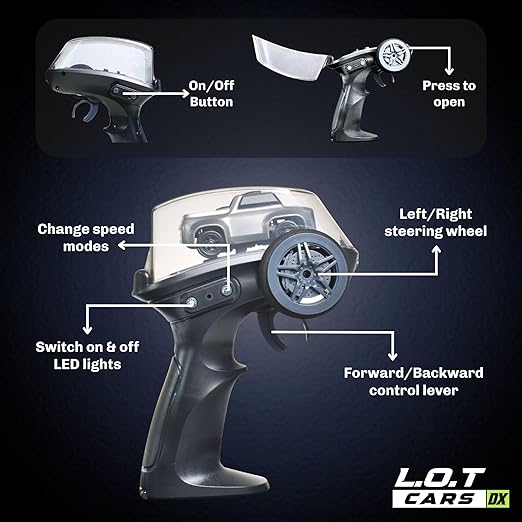 rc dash remote control car